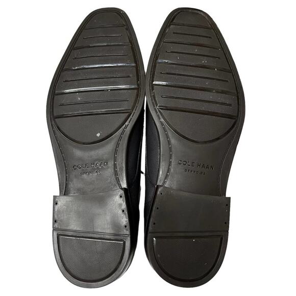 Cole Haan Men’s Gray Leather Oxford Dress Shoes 10.5M Grand.OS Comfort Classic main image 4